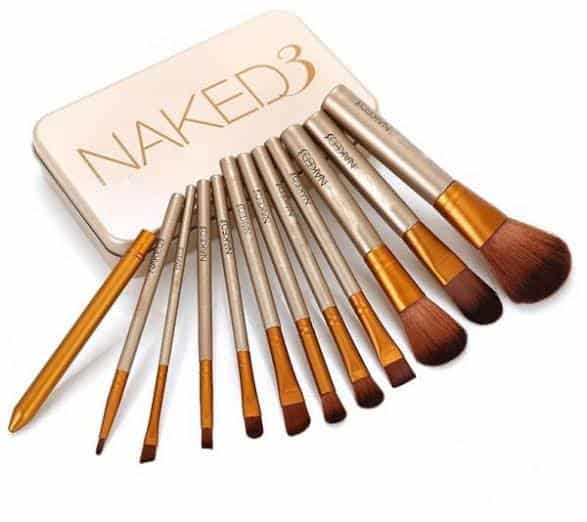 12PCS/Set NAKED3 Powder Brush - The BAG BAY