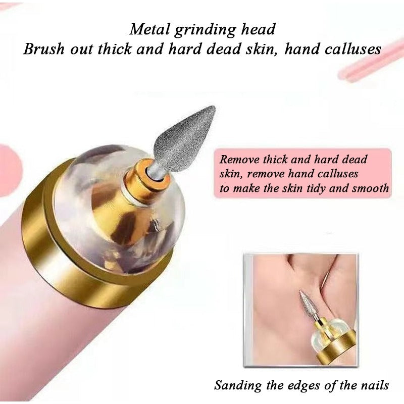 5 In 1 Electric Nail Set Manicure Nail Drill File Grinder