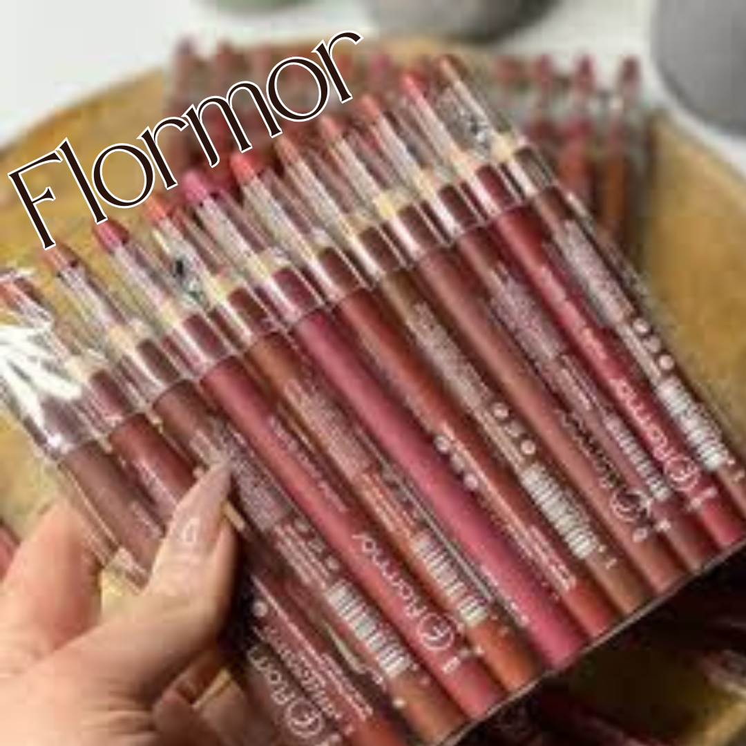 Flormor Matte Nude Lips Pencil 12 Pcs Set
