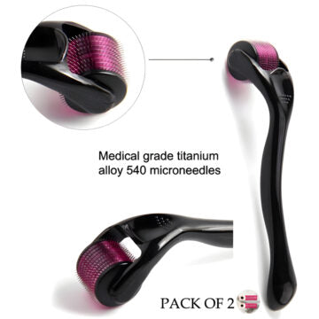 Multi-Function Microneedle Derma Facial Roller