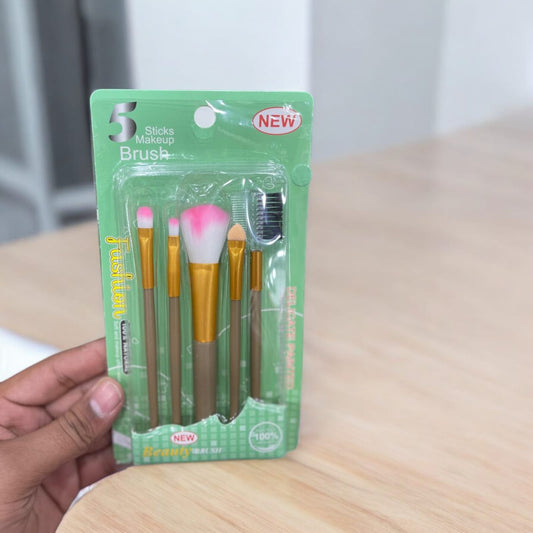 5-in-1 Makeup Brush Set  | Makeup Brushes set Of 5 pcs - The BAG BAY