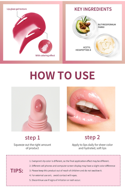 Rhode Lip Balm  Lip Gloss Long-lasting Moisturizing - The BAG BAY