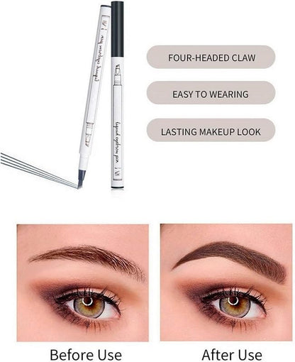 Huda Beauty Fine Sketch Liquid Eyebrow – Black - The BAG BAY