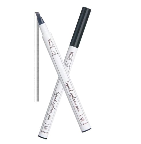 Huda Beauty Fine Sketch Liquid Eyebrow – Black - The BAG BAY
