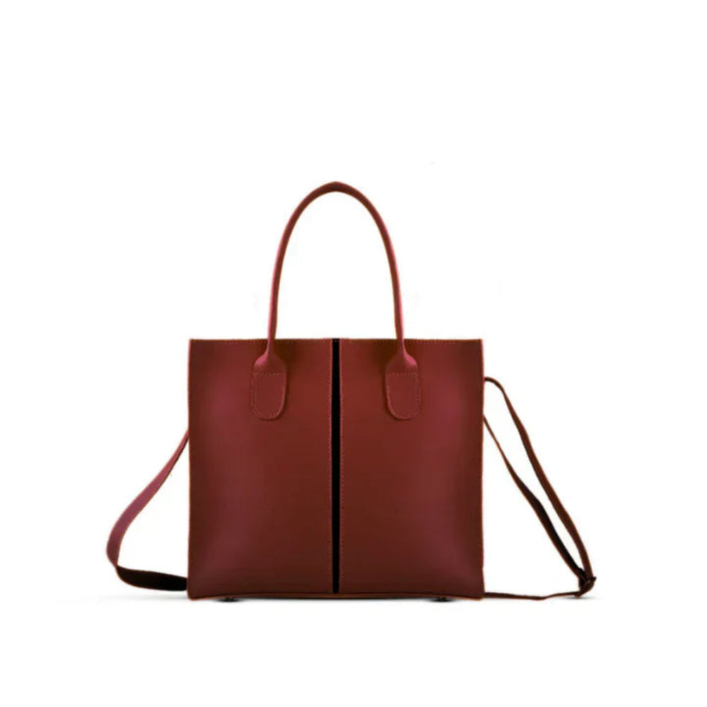 Minimalist Luxe Grey Tote Bag - Best For Girls