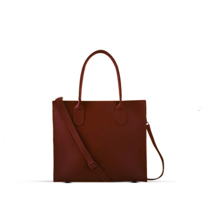 Minimalist Luxe Grey Tote Bag - Best For Girls