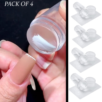 French Nails Silicone Stamp Eco-Friendly Nail Art Tool