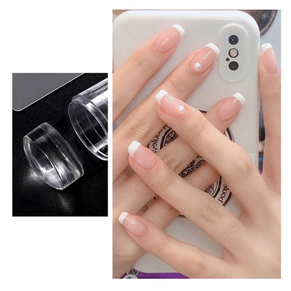 French Nails Silicone Stamp Eco-Friendly Nail Art Tool