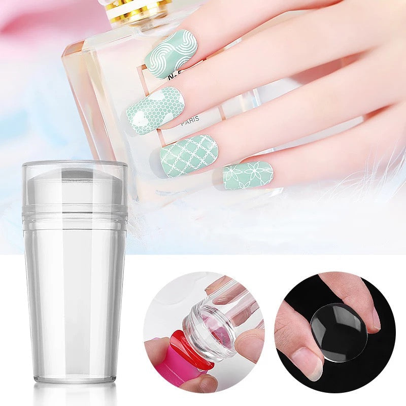 French Nails Silicone Stamp Eco-Friendly Nail Art Tool