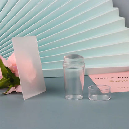 French Nails Silicone Stamp Eco-Friendly Nail Art Tool