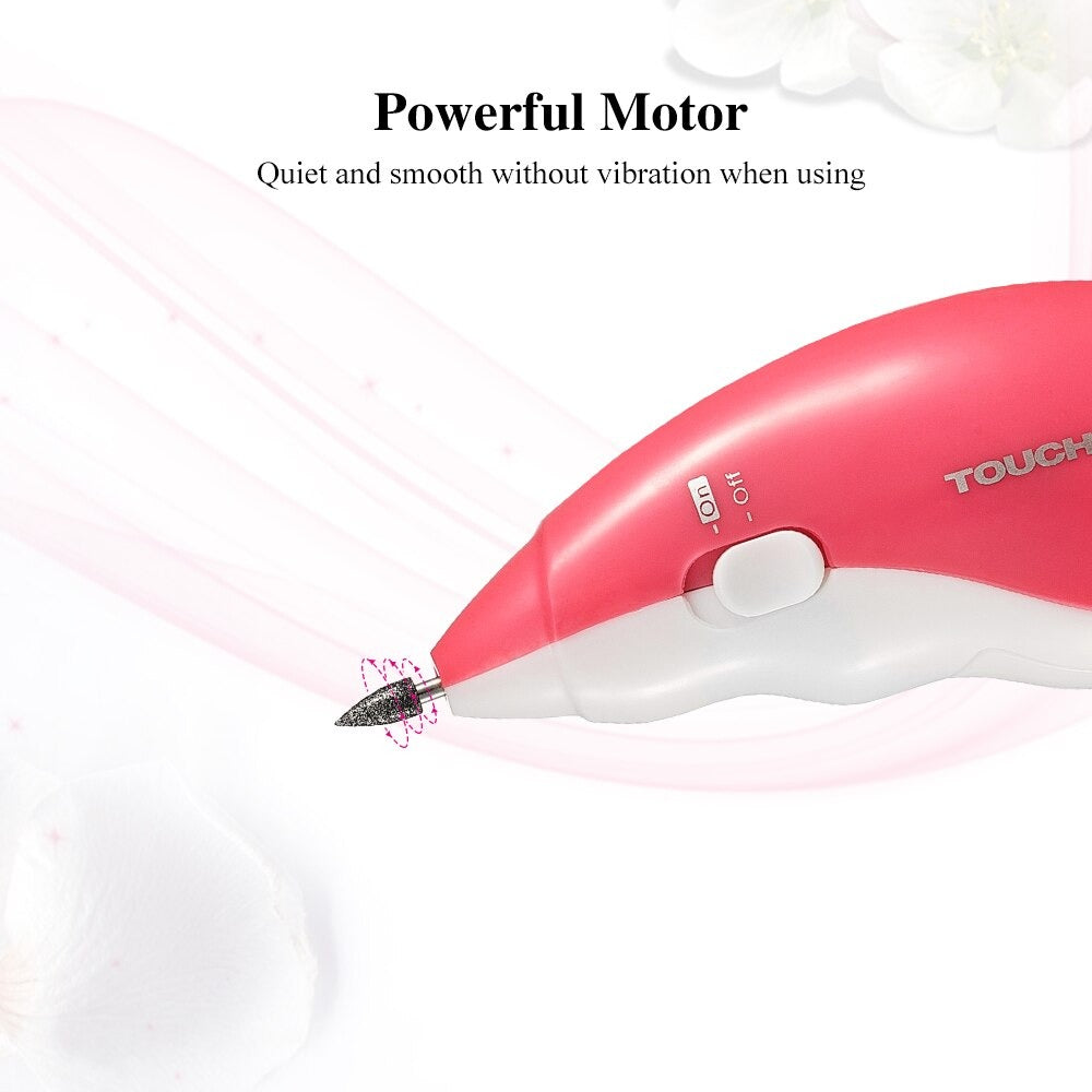 TOUCH Beauty Nail Files Electric Salon 5 In1 Nail Art Tools