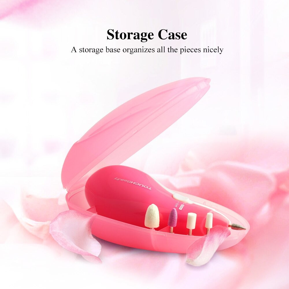 TOUCH Beauty Nail Files Electric Salon 5 In1 Nail Art Tools