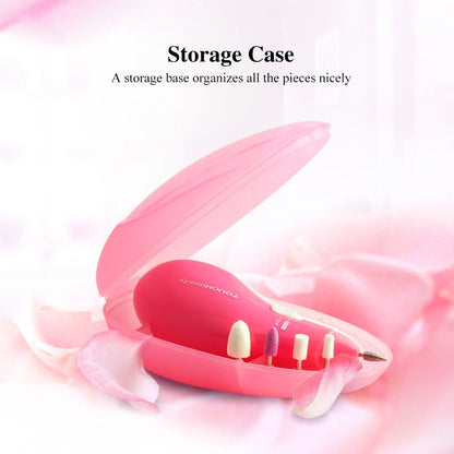 TOUCH Beauty Nail Files Electric Salon 5 In1 Nail Art Tools