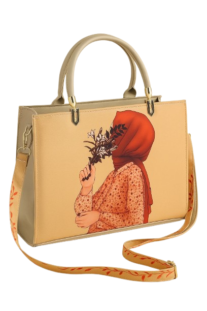 The Bag Bay Stylish Digital Handle Bag for Girls